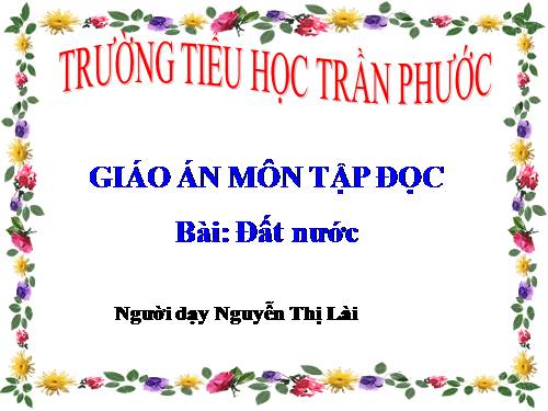 Tuần 27. Đất nước