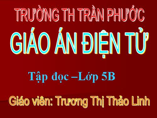 Tuần 13. Người gác rừng tí hon