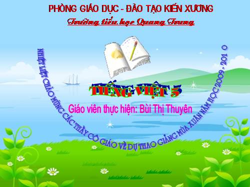 Tuần 29. Một vụ đắm tàu