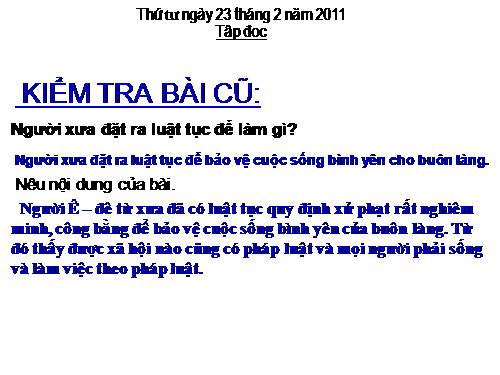 Tuần 24. Hộp thư mật