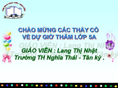 Tuần 8. Kì diệu rừng xanh