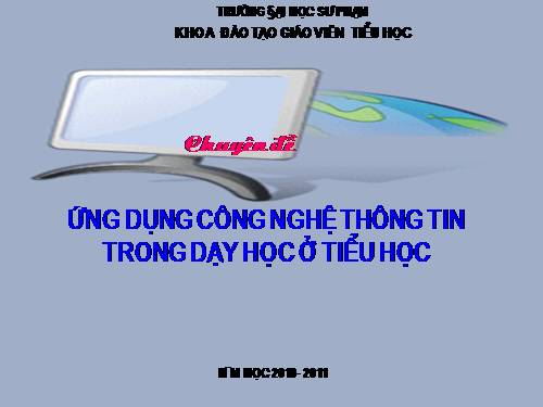 Ứng dụng tin học