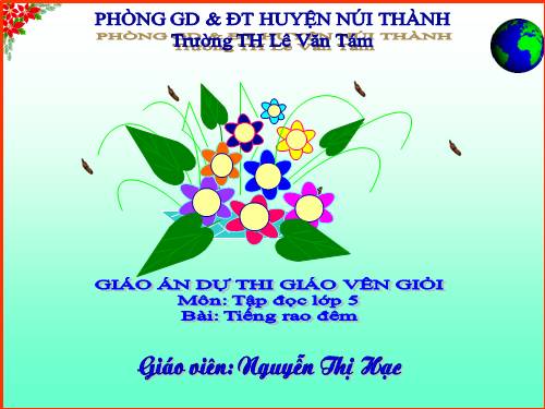 Tuần 21. Tiếng rao đêm