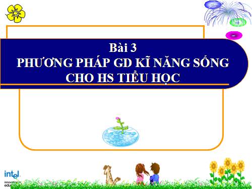 GD Kĩ năng sống TV_Bài 3