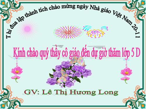 Tuần 11. Tiếng vọng