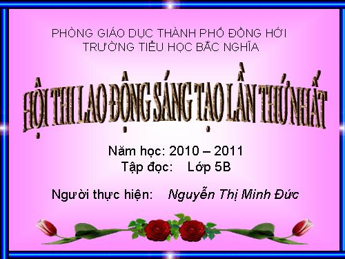 Tuần 13. Người gác rừng tí hon