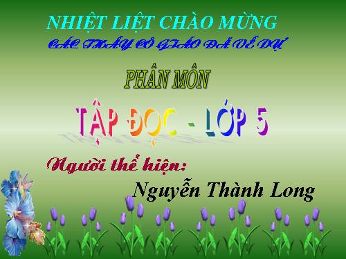 Tuần 12. Mùa thảo quả