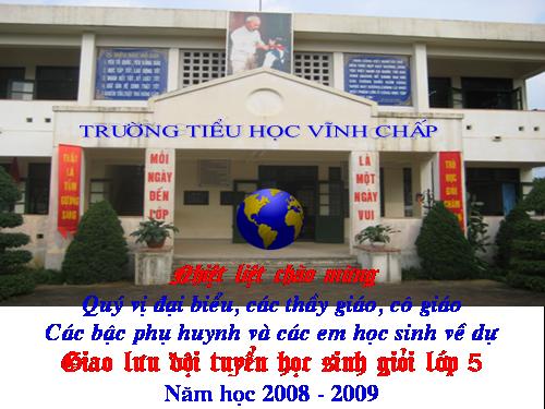 GIAO LUU HS GIOI LOP 5 / 2009