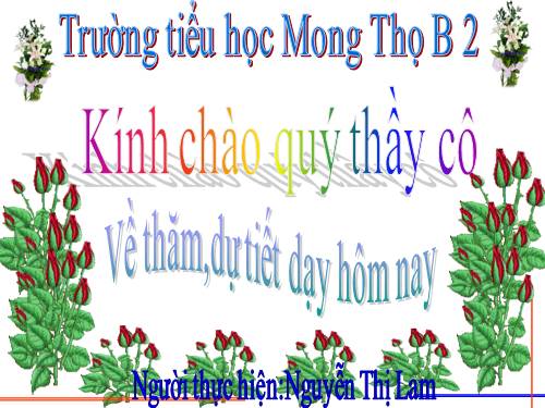 Tuần 26. Nghĩa thầy trò