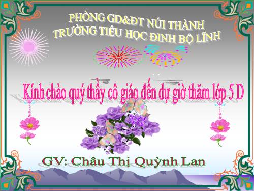 Tuần 12. Mùa thảo quả