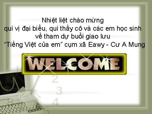 Giao lưu Em yêu Tiếng Việt