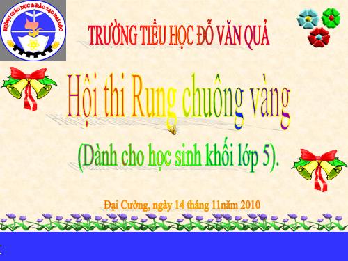 rung chuông vàng