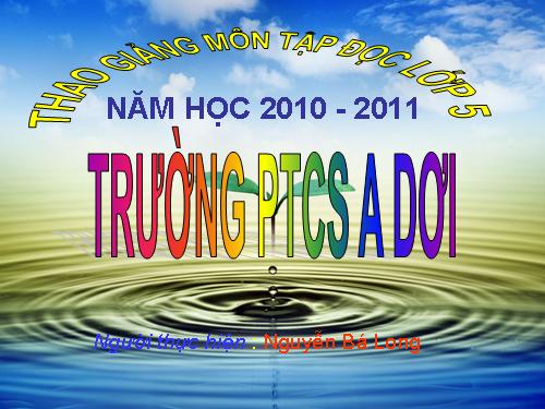 Tuần 7. Những người bạn tốt