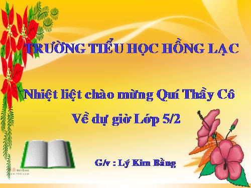 Tuần 8. Kì diệu rừng xanh