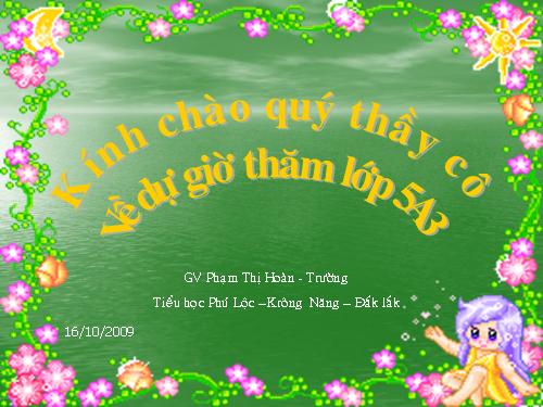 Tuần 9. Đất Cà Mau