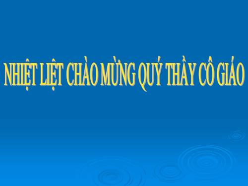 Tuần 11. Tiếng vọng
