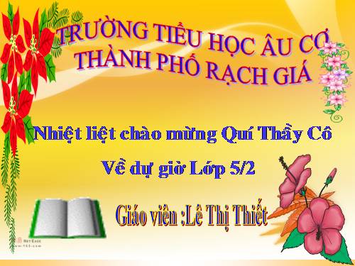 Tuần 8. Kì diệu rừng xanh