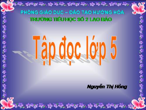 Tuần 4. Những con sếu bằng giấy