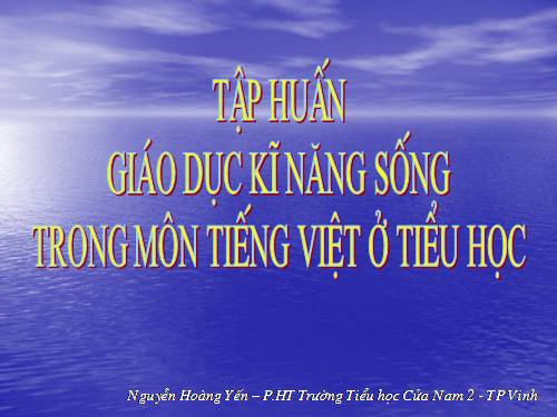 GD KNS-TIENG VIET