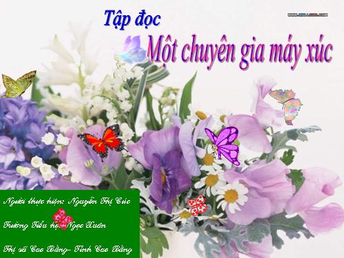 Tuần 5. Một chuyên gia máy xúc