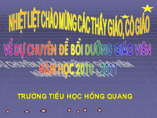 Chuyên đề : Bồi dưỡng HSG Tiếng Việt ở Tiểu học