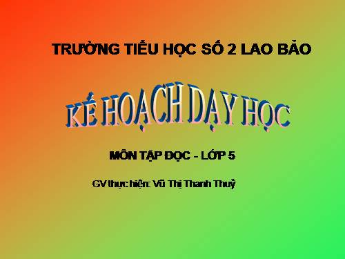 Tuần 23. Chú đi tuần