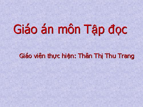 Tuần 12. Mùa thảo quả