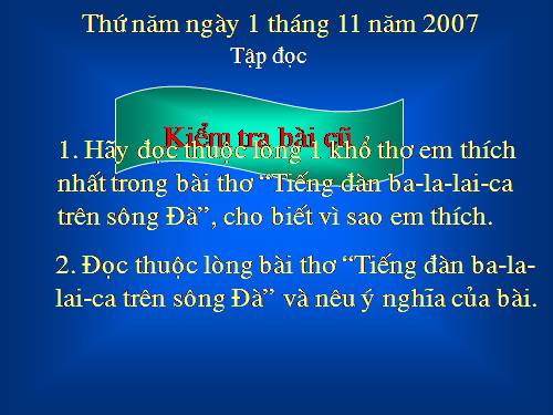 Tuần 8. Kì diệu rừng xanh