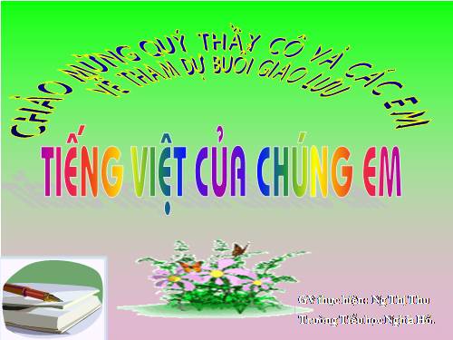 Giao lưu Tiếng Việt