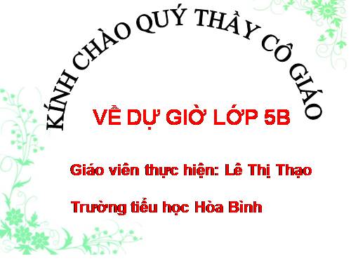 Tuần 32. Những cánh buồm