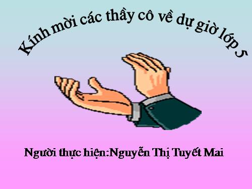 Tuần 11. Chuyện một khu vườn nhỏ