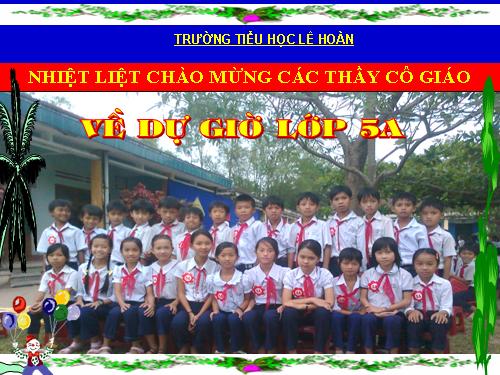 Tuần 33. Sang năm con lên bảy