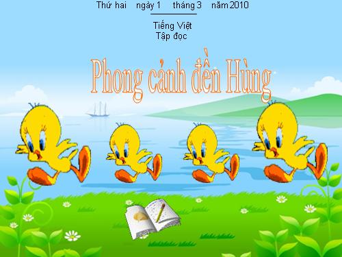 Tuần 25. Phong cảnh đền Hùng