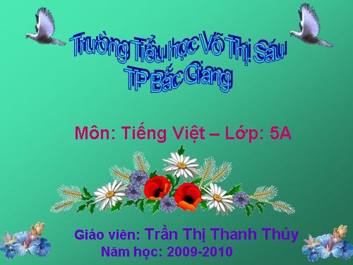 Tuần 30. Thuần phục sư tử