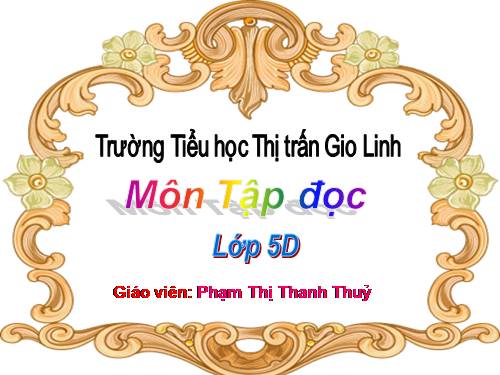 Tuần 30. Thuần phục sư tử