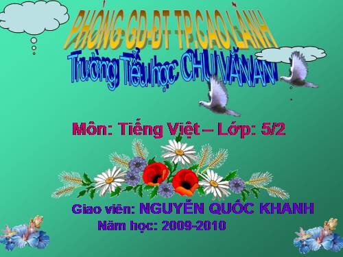 Tuần 30. Thuần phục sư tử