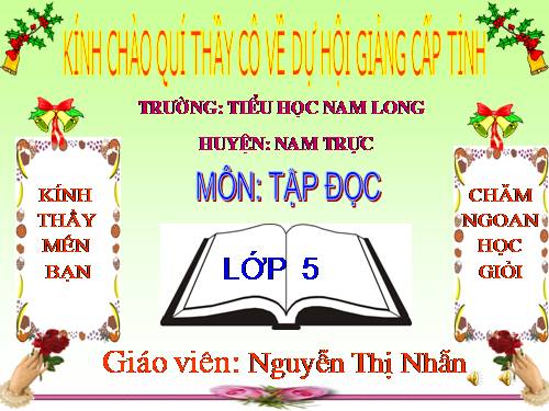 Tuần 26. Nghĩa thầy trò