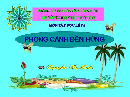 Tuần 25. Phong cảnh đền Hùng