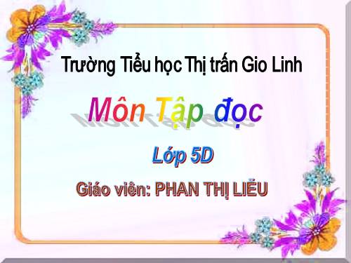 Tuần 29. Một vụ đắm tàu