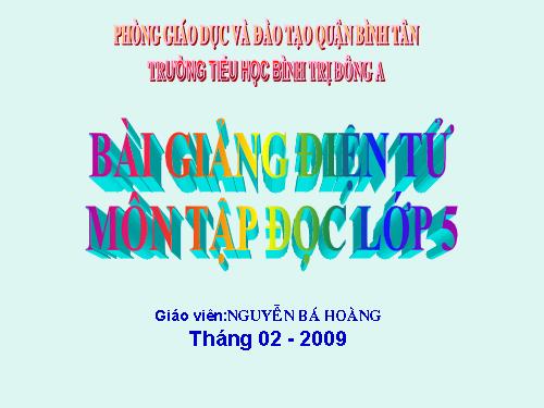 Tuần 23. Chú đi tuần