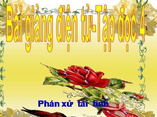 Tuần 23. Phân xử tài tình