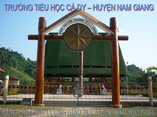 Nâng cao chất lượng vùng DTTS