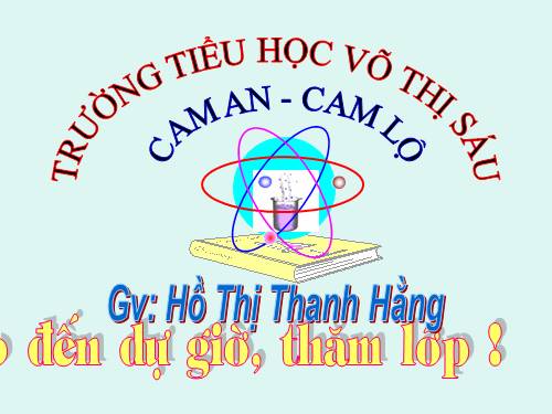 Tuần 25. Cửa sông