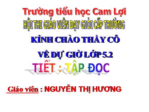 Tuần 11. Tiếng vọng