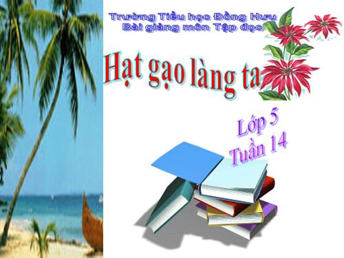 Tuần 14. Hạt gạo làng ta