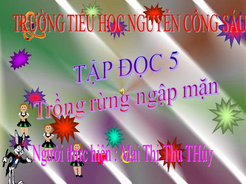 Tuần 13. Trồng rừng ngập mặn