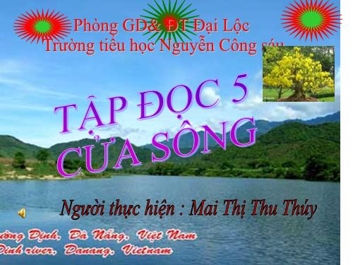 Tuần 25. Cửa sông