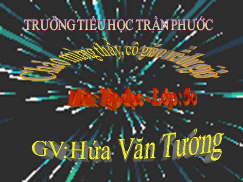 Tuần 4. Bài ca về trái đất