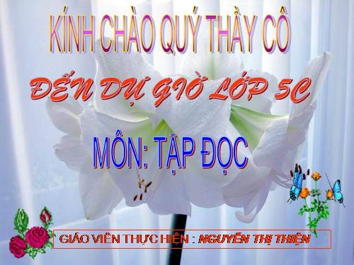 Tuần 26. Nghĩa thầy trò