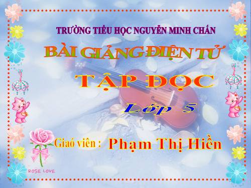 Tuần 16. Thầy thuốc như mẹ hiền